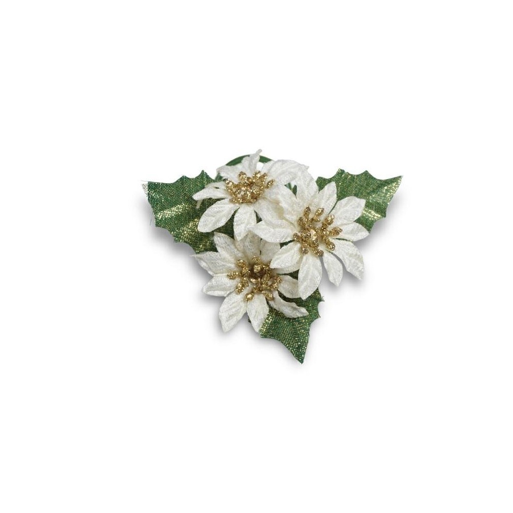 CHIUDIPACCO MINI POINSETTA CREMA